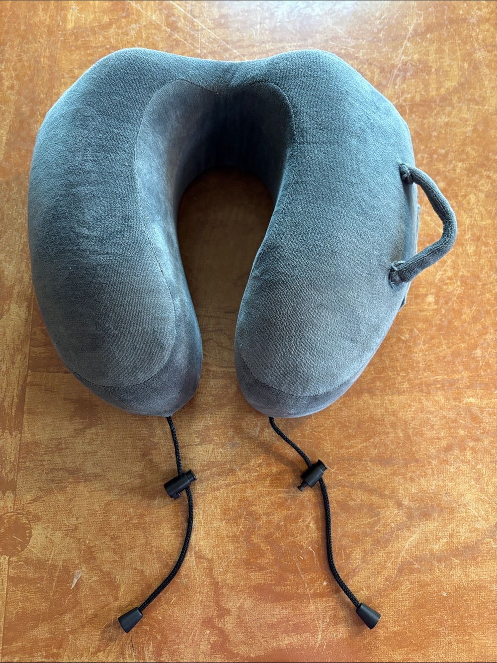 Plush Travel Neck Pillow - Gray
